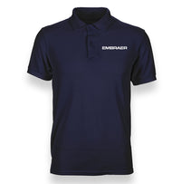 Thumbnail for Embraer & Text Designed Polo T-Shirts