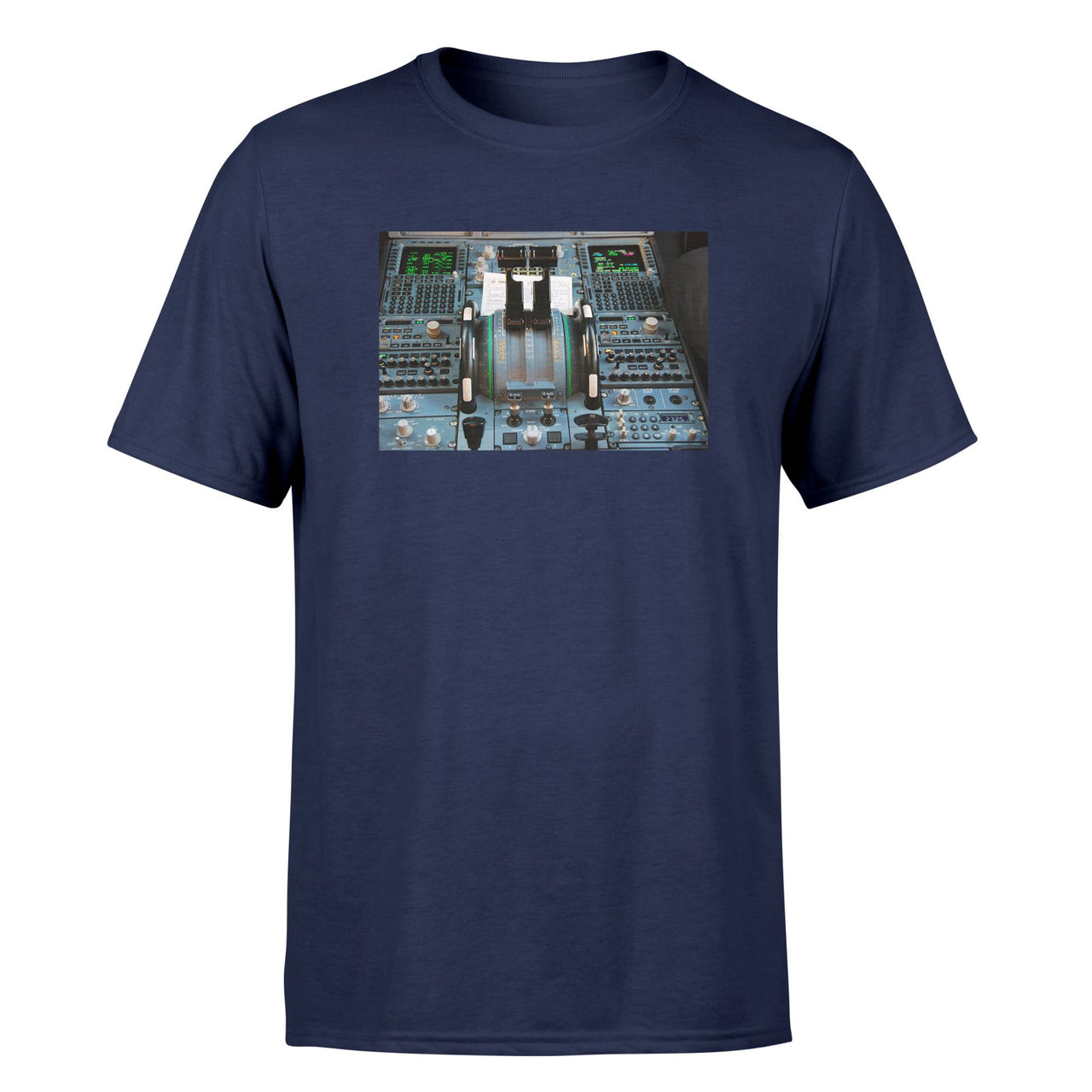 Airbus A320 Cockpit Designed T-Shirts