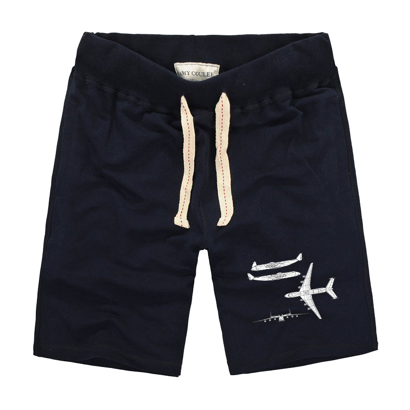 Antonov AN-225 (14) Designed Cotton Shorts