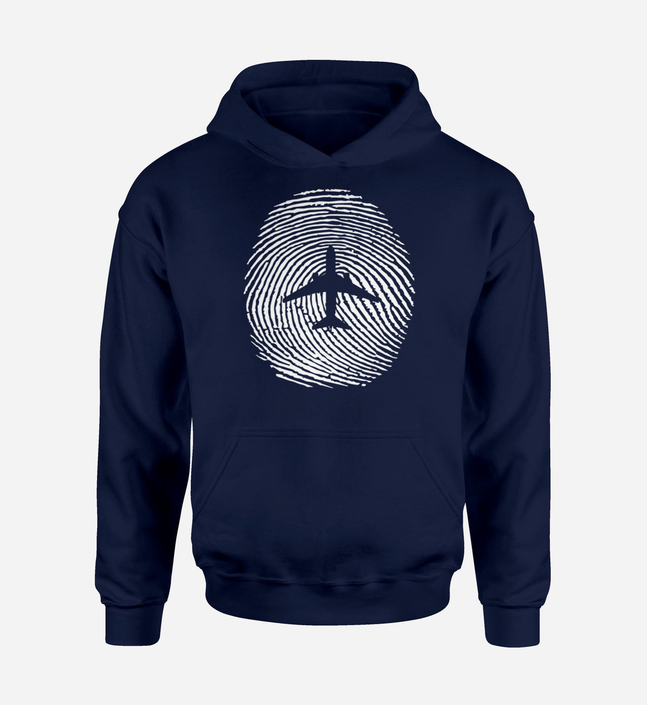Aviation Finger Print Designed Hoodies