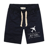 Thumbnail for I Love The Smell Of Jet Fuel In The Morning Designed Cotton Shorts