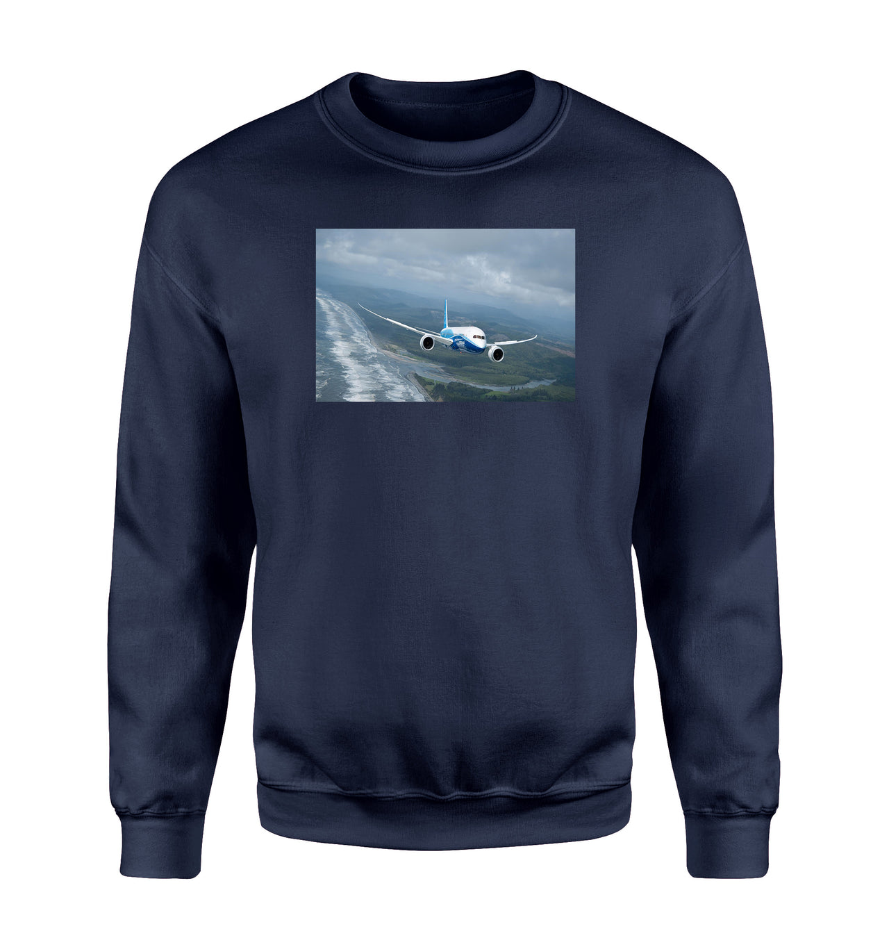 Cruising Boeing 787 Designed Sweatshirts