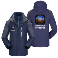 Thumbnail for Mind Your Attitude Designed Thick Skiing Jackets