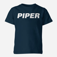 Thumbnail for Piper & Text Designed Children T-Shirts