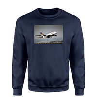 Thumbnail for Departing Lufthansa A380 Designed Sweatshirts