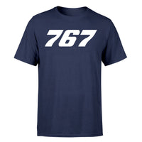 Thumbnail for 767 Flat Text Designed T-Shirts