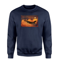Thumbnail for Departing Fighting Falcon F16 Designed Sweatshirts