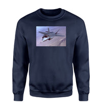 Thumbnail for Fighting Falcon F35 Captured in the Air Designed Sweatshirts