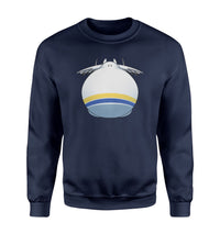 Thumbnail for Antonov 225 ROUND Designed Sweatshirts