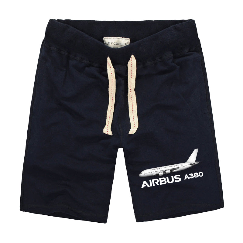 The Airbus A380 Designed Cotton Shorts