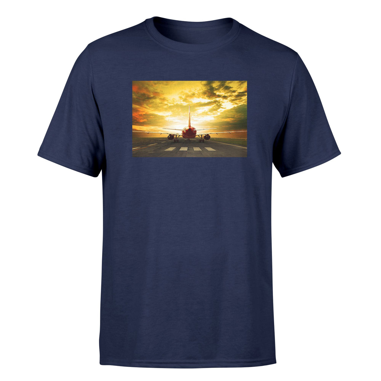 Ready for Departure Passanger Jet Designed T-Shirts