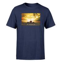Thumbnail for Ready for Departure Passanger Jet Designed T-Shirts