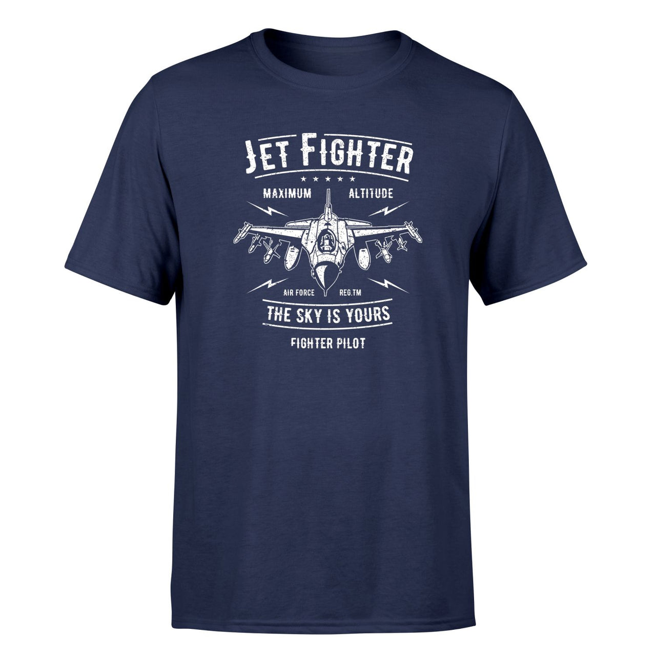 Jet Fighter - The Sky is Yours Designed T-Shirts