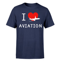 Thumbnail for I Love Aviation Designed T-Shirts
