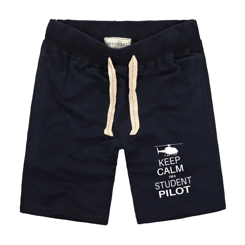 Student Pilot (Helicopter) Designed Cotton Shorts