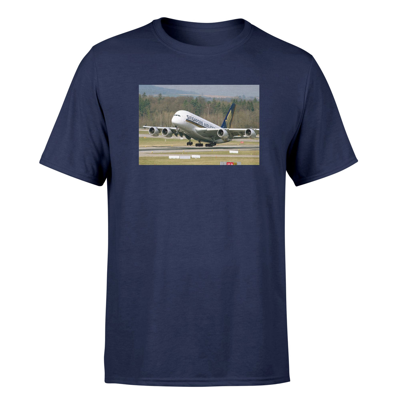 Departing Singapore Airlines A380 Designed T-Shirts