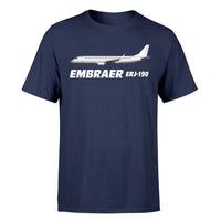 Thumbnail for The Embraer ERJ-190 Designed T-Shirts