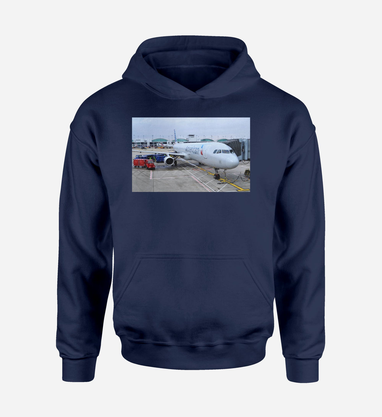 American Airlines A321 Designed Hoodies