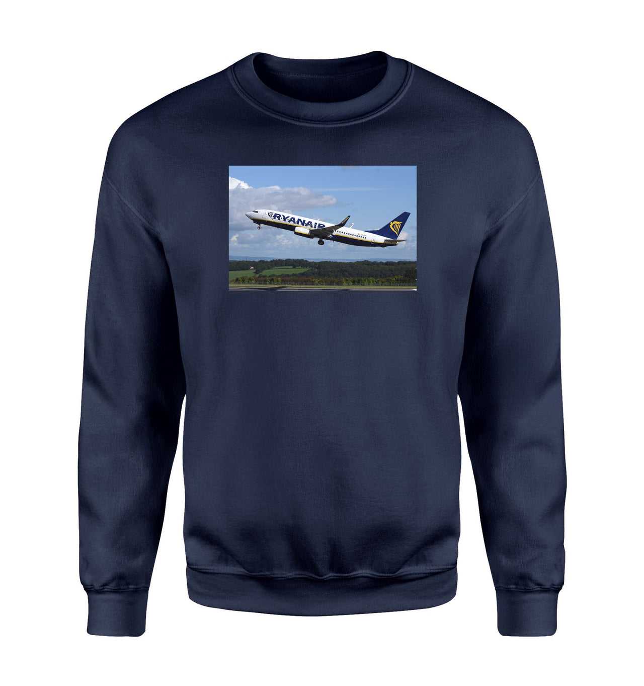 Departing Ryanair's Boeing 737 Designed Sweatshirts