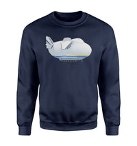 Thumbnail for Antonov 225 Side Profile Designed Sweatshirts