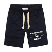 Thumbnail for Gulfstream G650 & Plane Designed Cotton Shorts