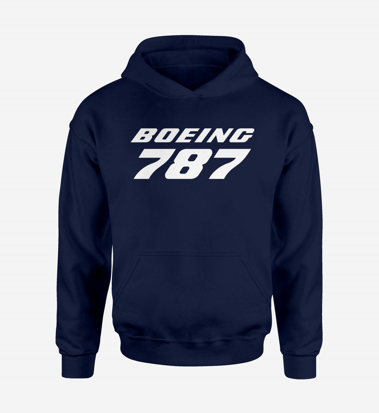 Boeing 787 & Text Designed Hoodies