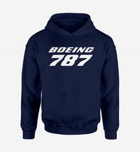 Thumbnail for Boeing 787 & Text Designed Hoodies