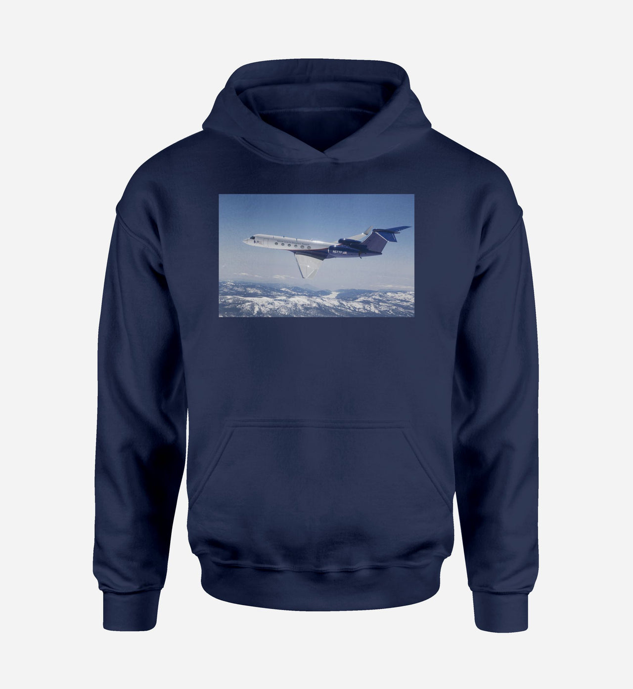 Cruising Gulfstream Jet Designed Hoodies