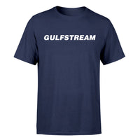 Thumbnail for Gulfstream & Text Designed T-Shirts
