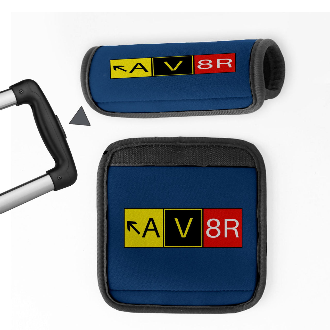 AV8R Designed Neoprene Luggage Handle Covers