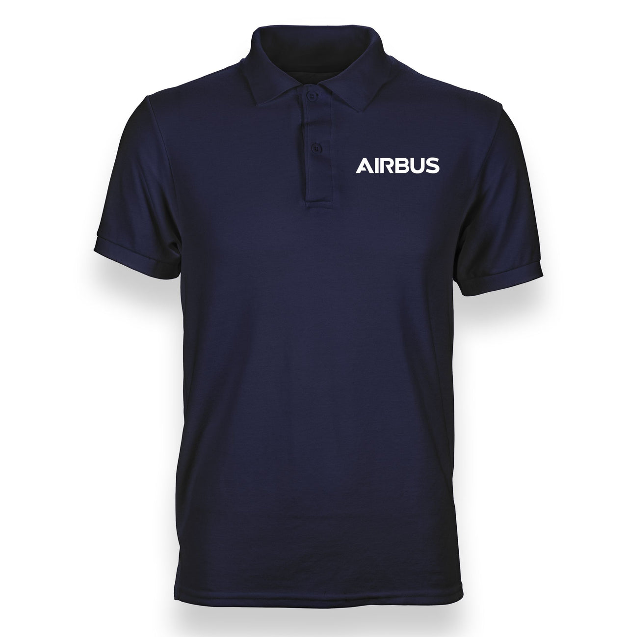 Airbus & Text Designed Polo T-Shirts