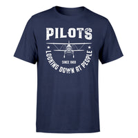 Thumbnail for Pilots Looking Down at People Since 1903 Designed T-Shirts