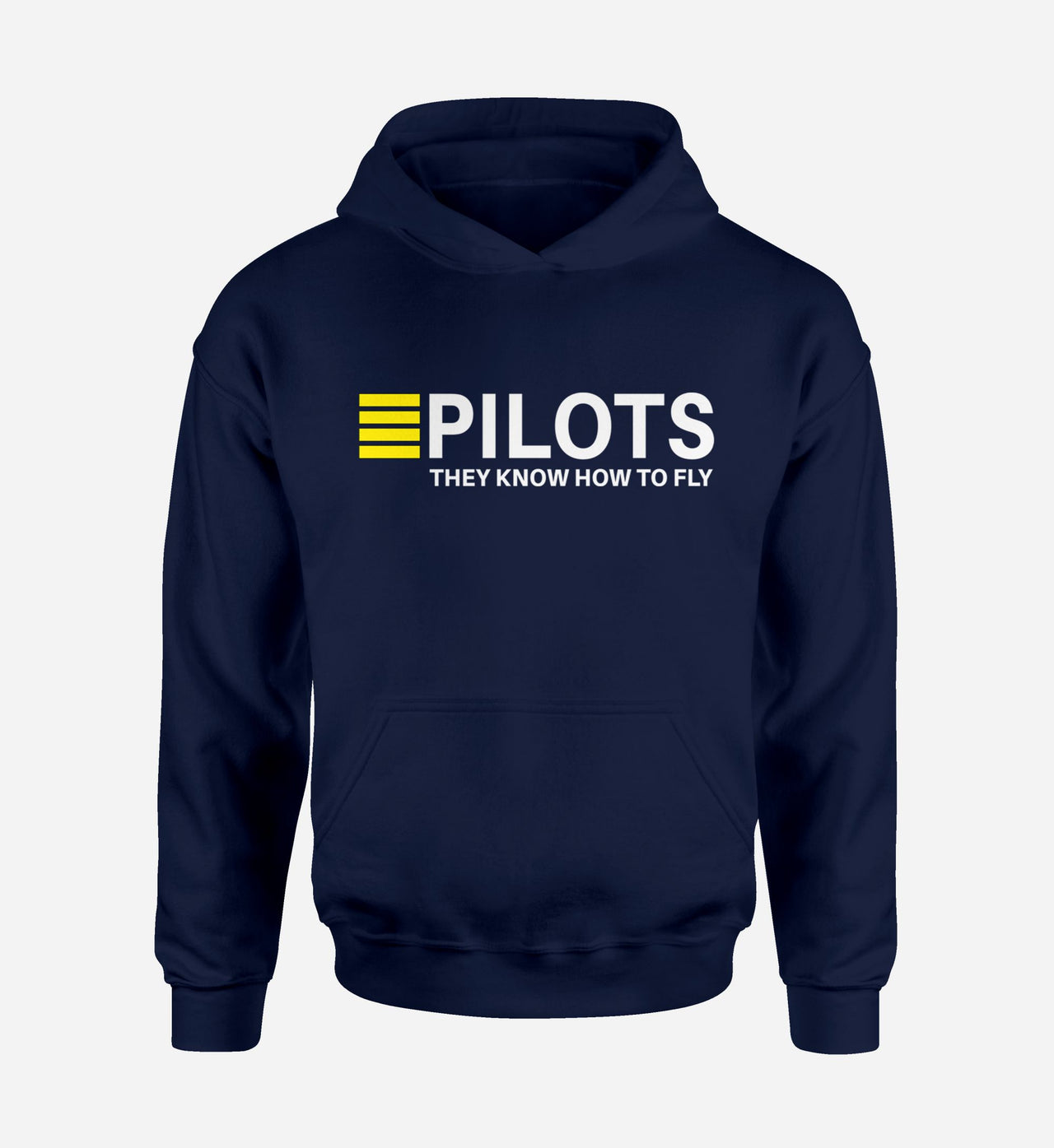Pilots They Know How To Fly Designed Hoodies