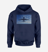 Thumbnail for Airplane From Below Designed Hoodies