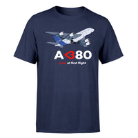 Thumbnail for Airbus A380 Love at first flight Designed T-Shirts