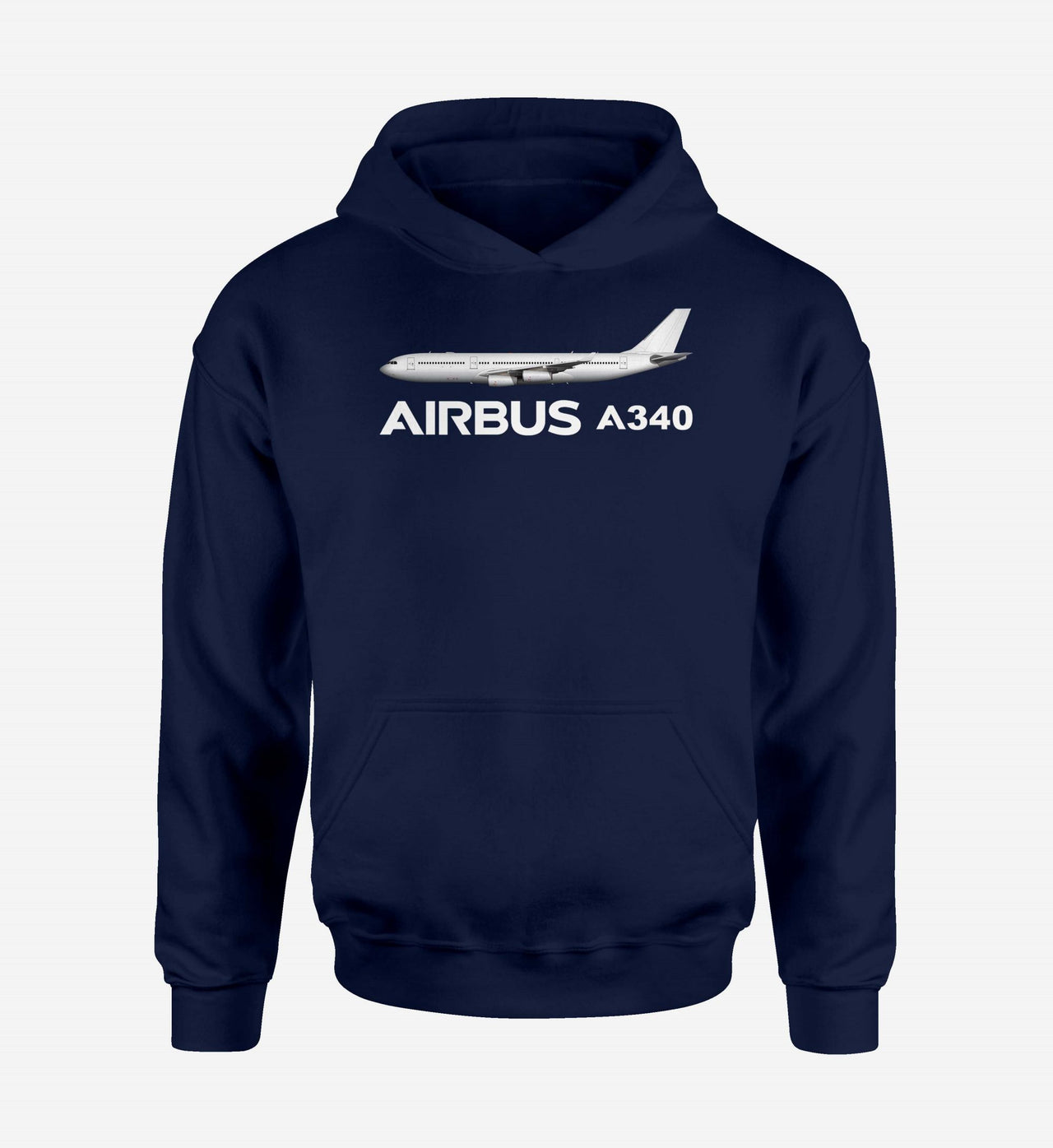 The Airbus A340 Designed Hoodies