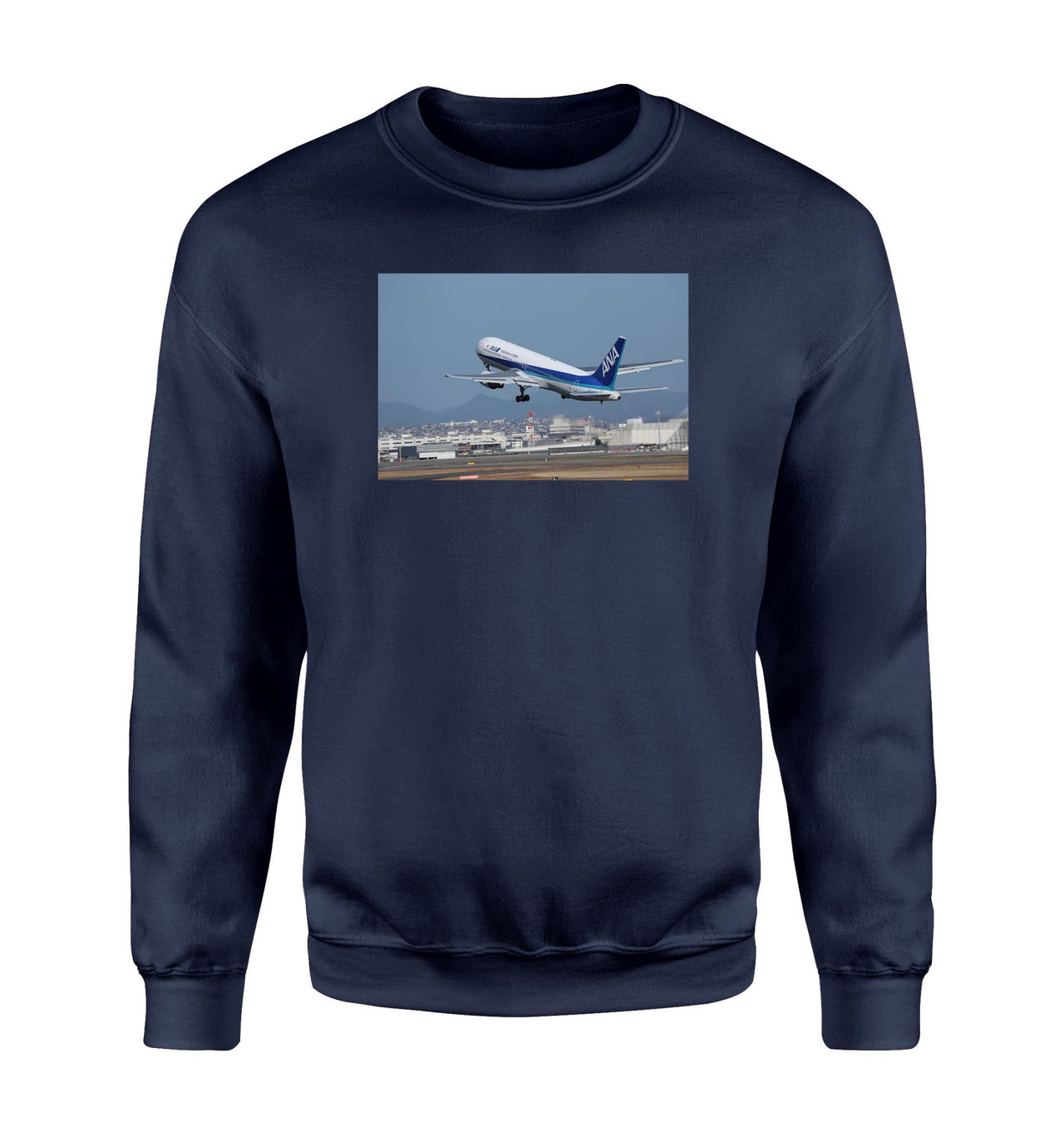 Departing ANA's Boeing 767 Designed Sweatshirts