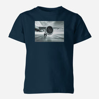 Thumbnail for Super Cool Airliner Jet Engine Designed Children T-Shirts