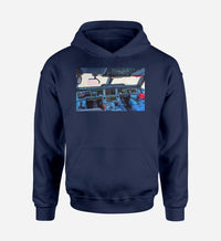 Thumbnail for Airbus A350 Cockpit Designed Hoodies
