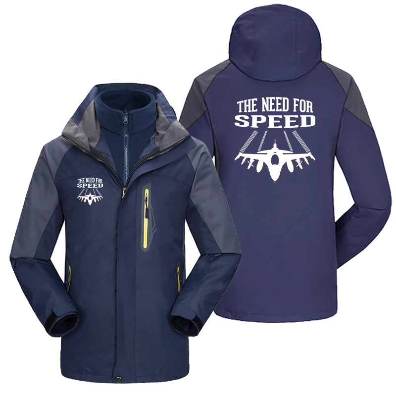 The Need For Speed Designed Thick Skiing Jackets