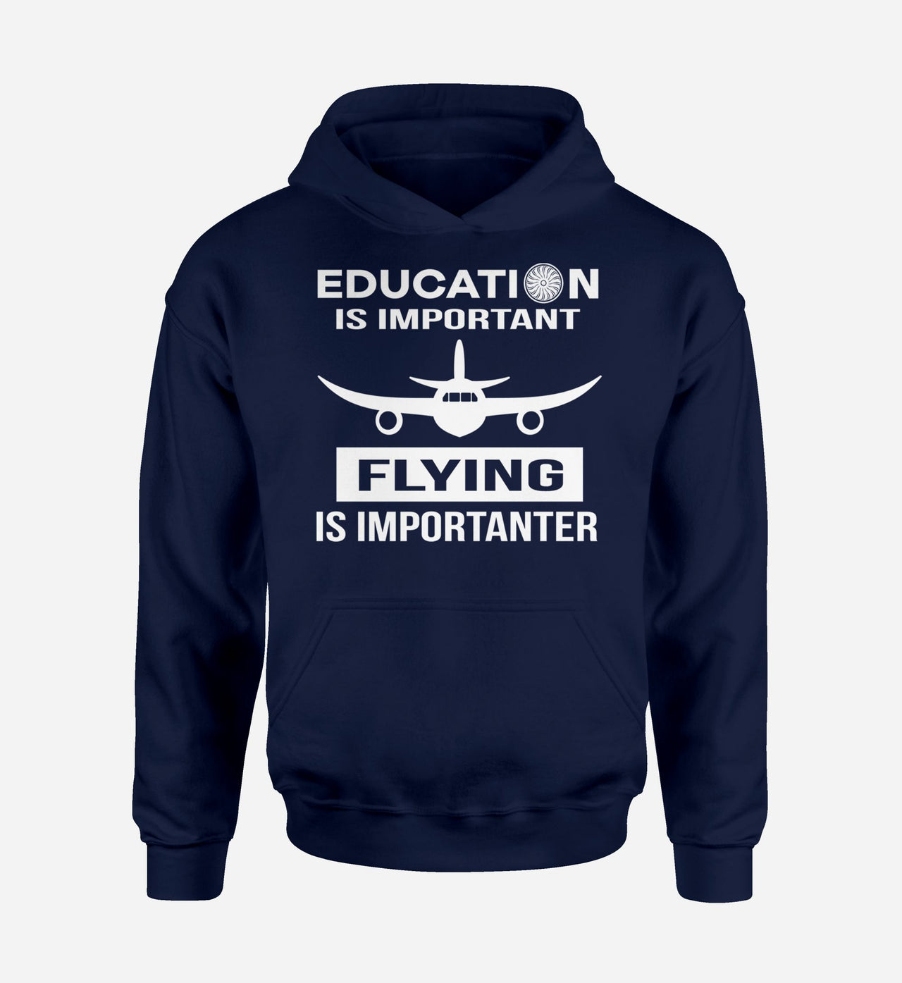 Flying is Importanter Designed Hoodies