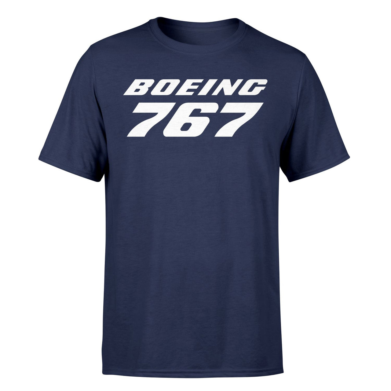 Boeing 767 & Text Designed T-Shirts