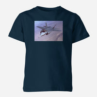 Thumbnail for Fighter Jet 35 Captured in the Air Designed Children T-Shirts