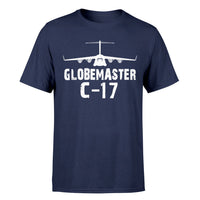 Thumbnail for GlobeMaster C-17 & Plane Designed T-Shirts
