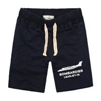Thumbnail for The Bombardier Learjet 75 Designed Cotton Shorts