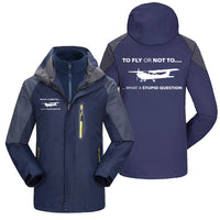 Thumbnail for To Fly or Not To What a Stupid Question Designed Thick Skiing Jackets