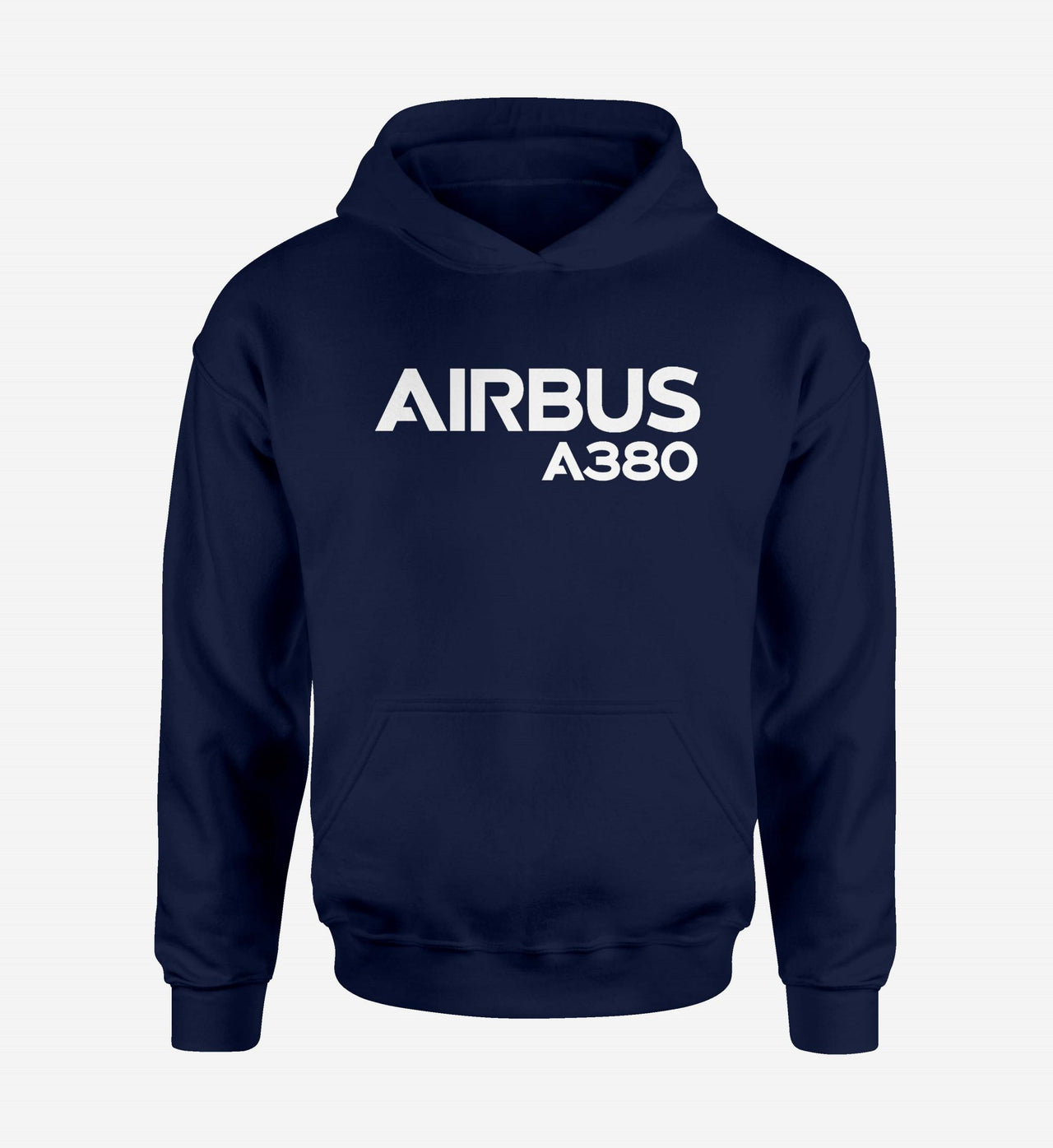 Airbus A380 & Text Designed Hoodies