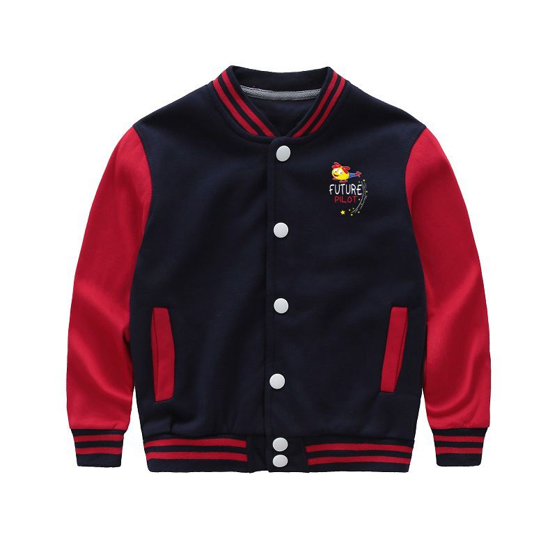 Future Pilot (Helicopter) Designed "CHILDREN" Baseball Jackets