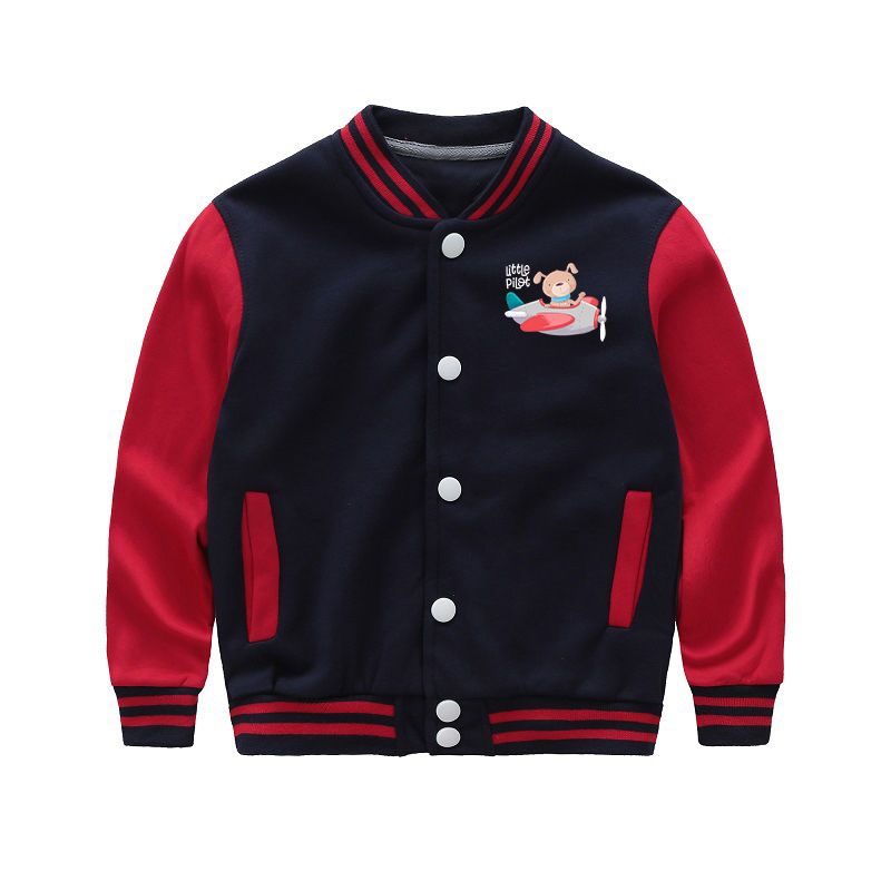 Little Pilot Designed "CHILDREN" Baseball Jackets