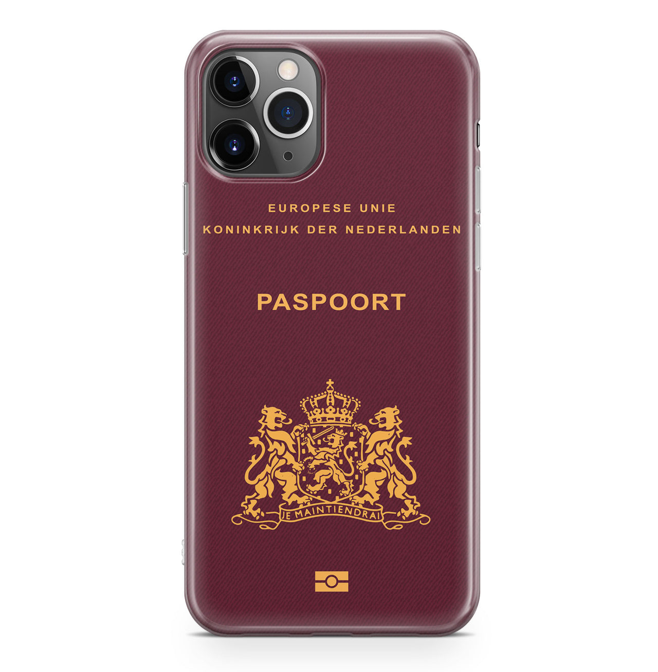Netherlands Passport Designed iPhone Cases